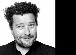 The young designer Philippe Starck.