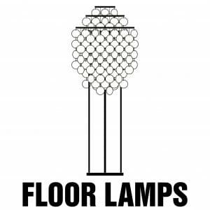 Floor lamps by Designer Verner Panton in the TAGWERC Design STORE